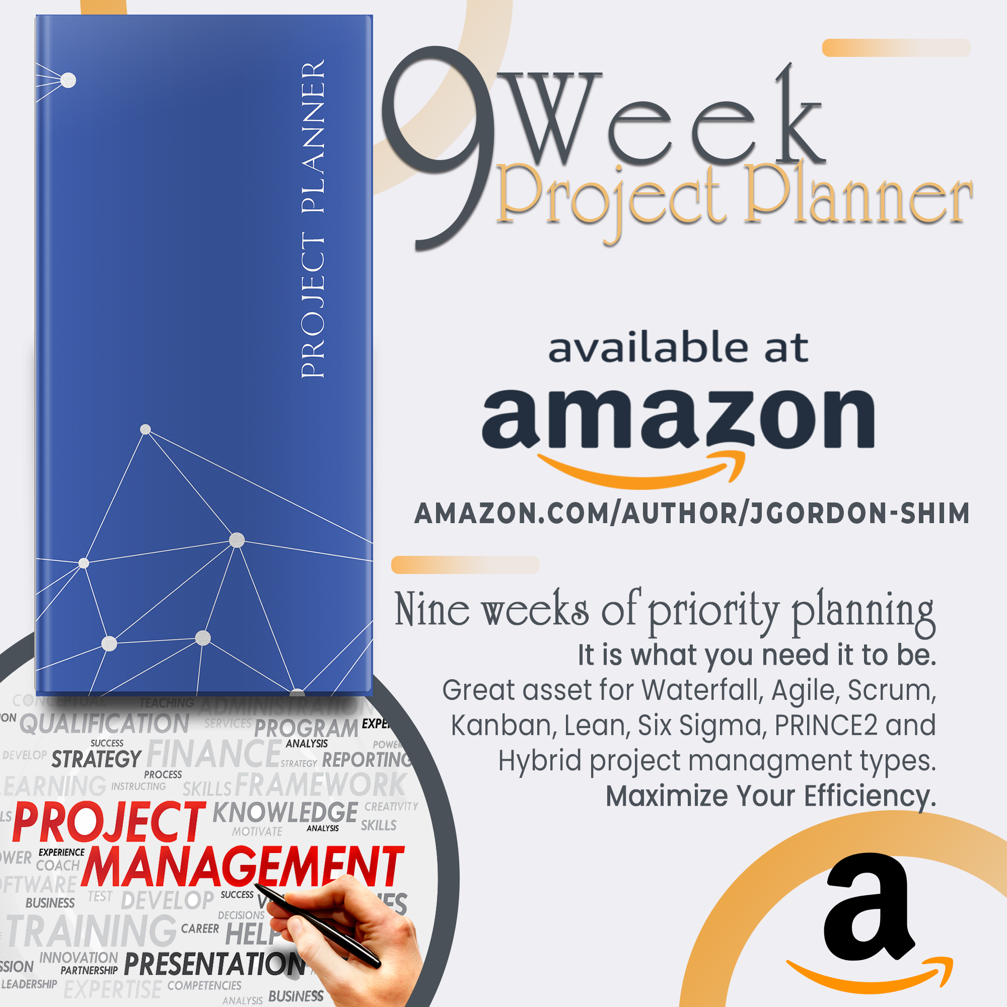 9 Week Project Planner at Amazon