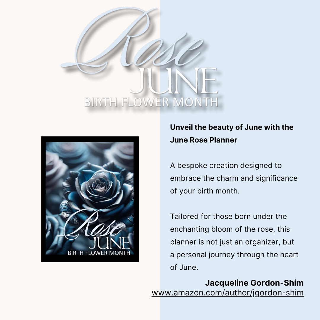 June Rose Birth Flower Planner